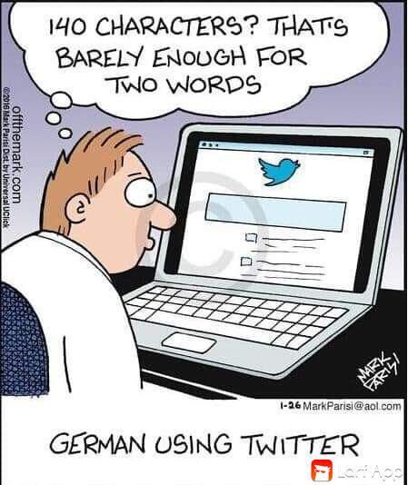 When, Germans tweet.