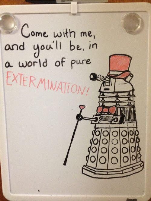 When the worlds of Charlie & The Chocolate Factory and Doctor Who collide