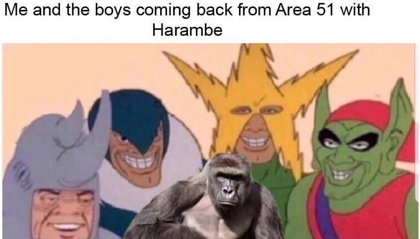 you know hes in there