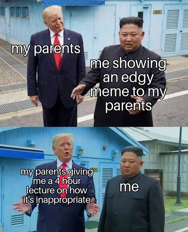 thx mom, I know
