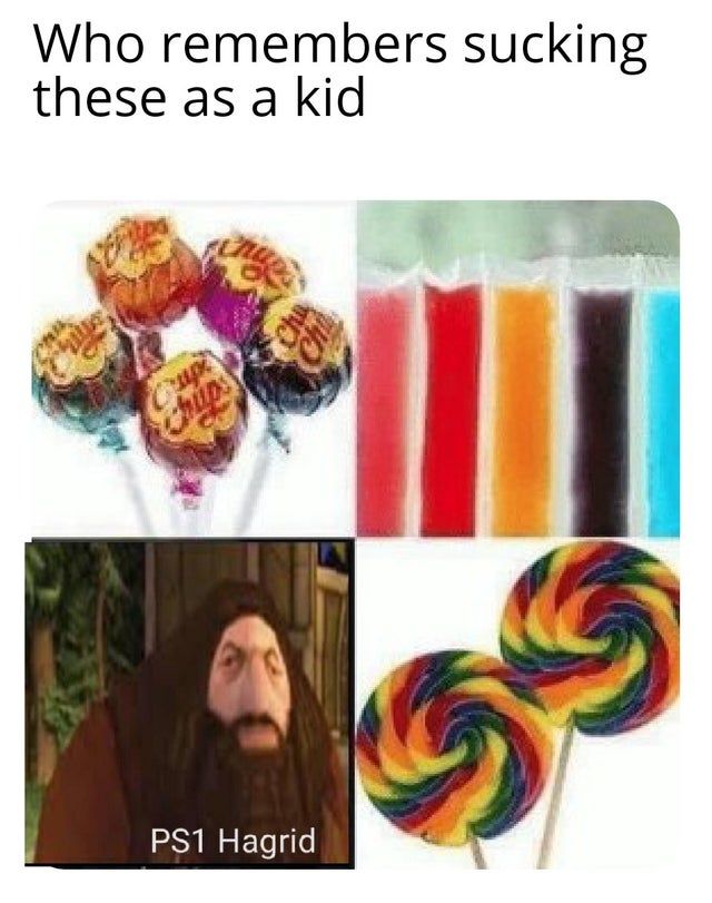 I mean, who didn't