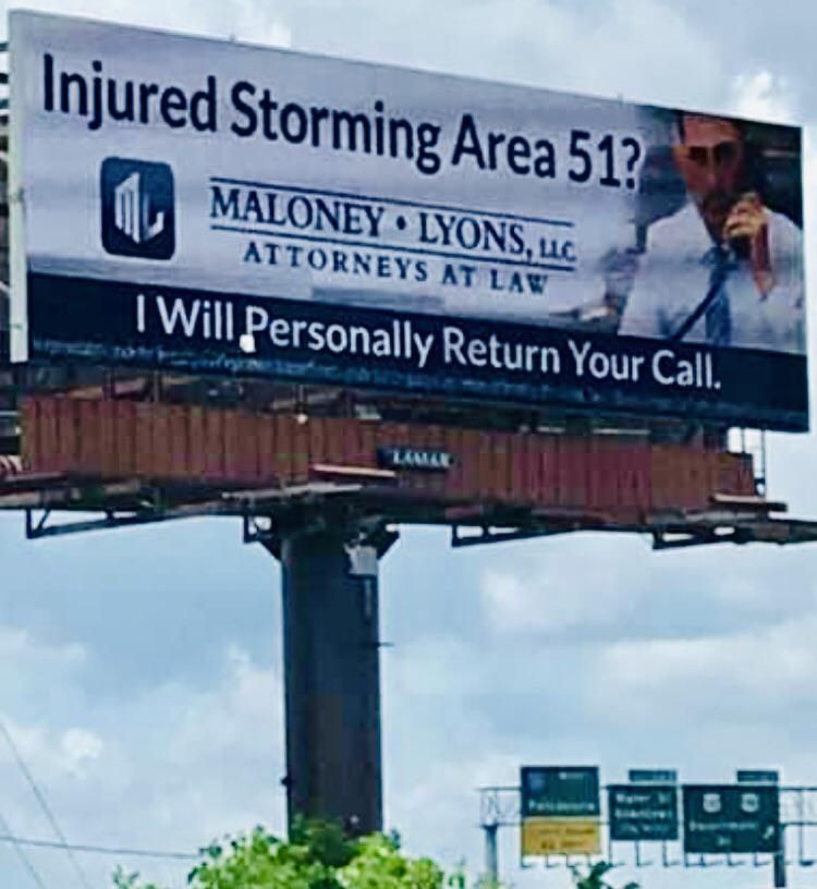 Billboard in Mobile, Alabama