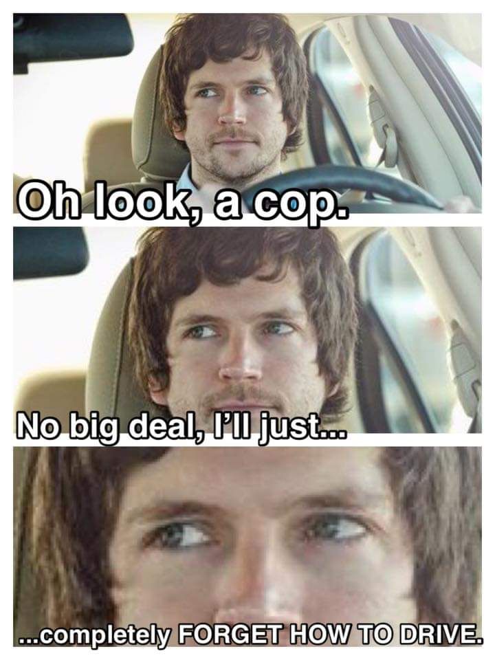 Oh Look, A Cop