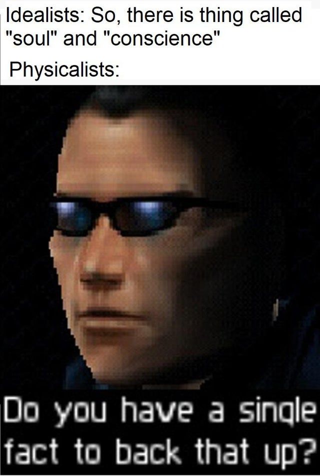 Facts and logic.