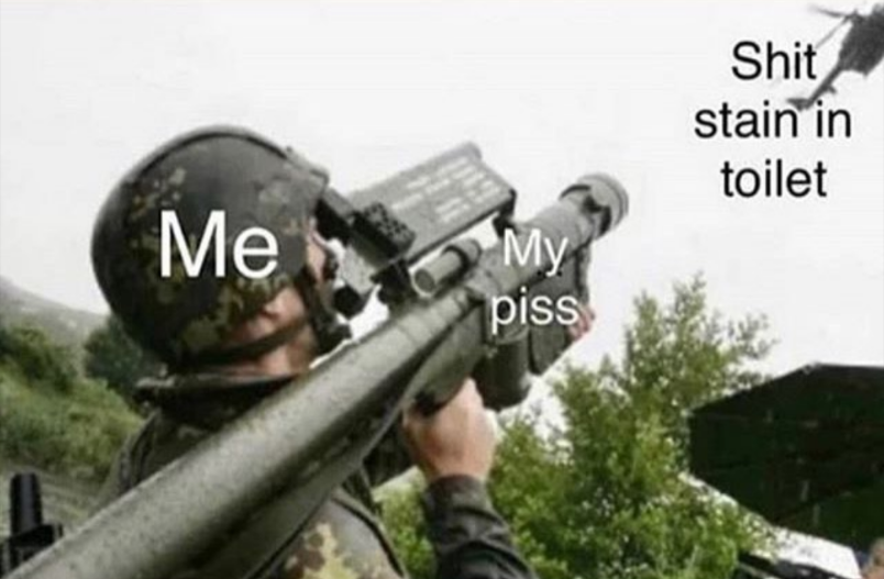 I'll chisel the porcelain
