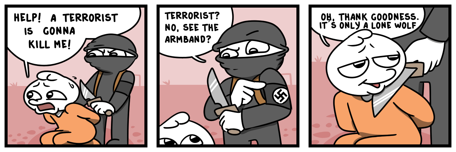 Huh, I thought antifa were the ones that killed people.