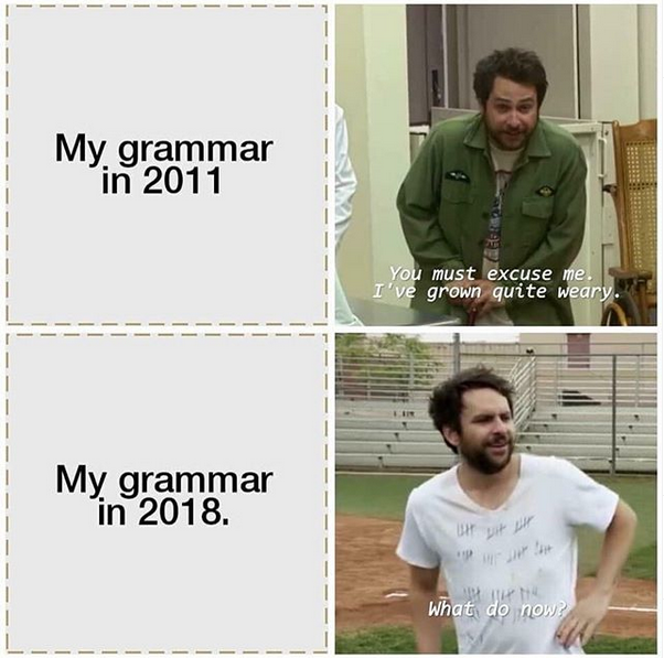 Times have changed.