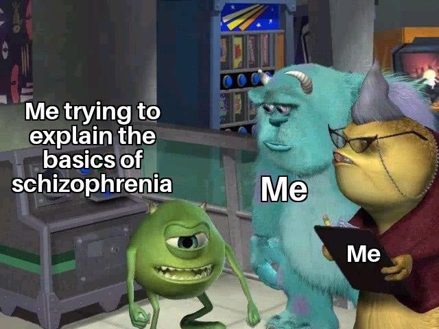 Fellas, keep up, we're all in this together