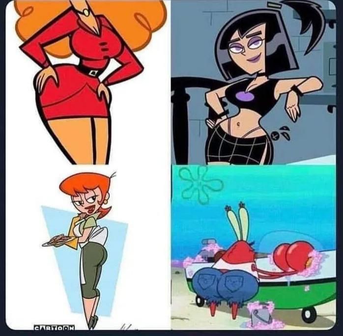 I blame cartoons for my taste in girls