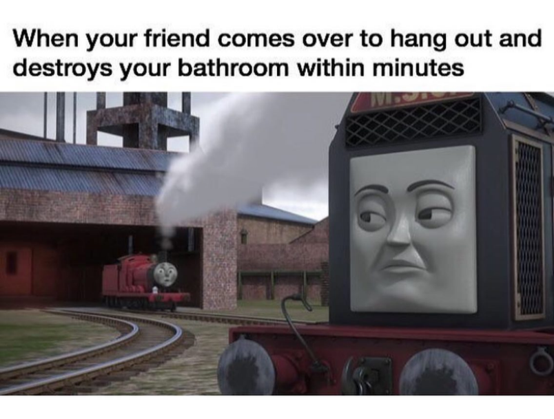 I want you outta my house