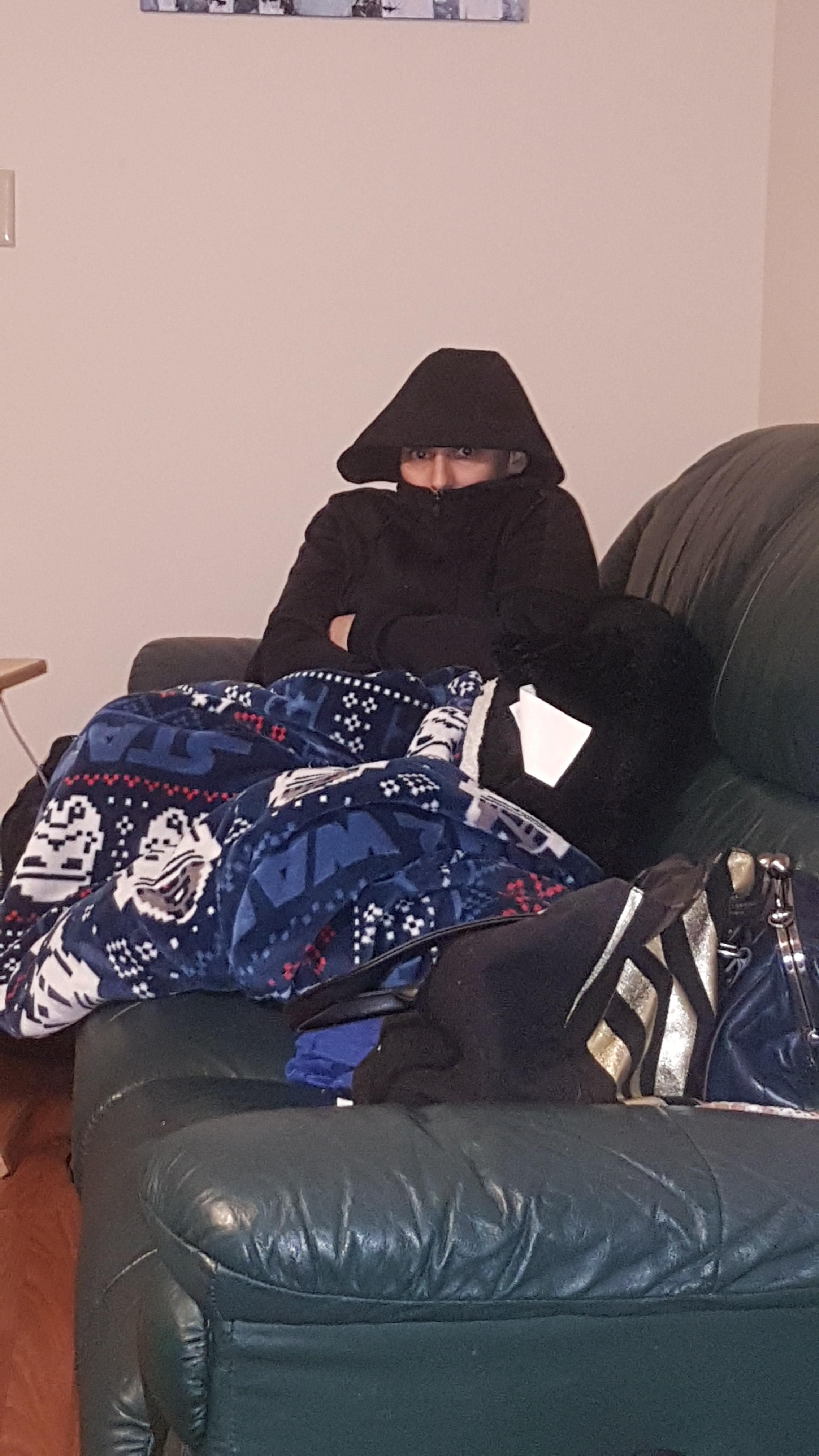 my wife has low iron and is always cold but i honestly believe i married a ninja