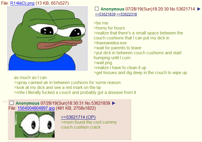 Anon and the couch