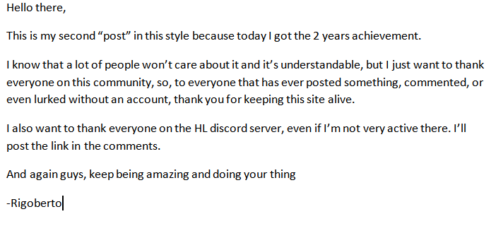 Thanks to each and everyone of you