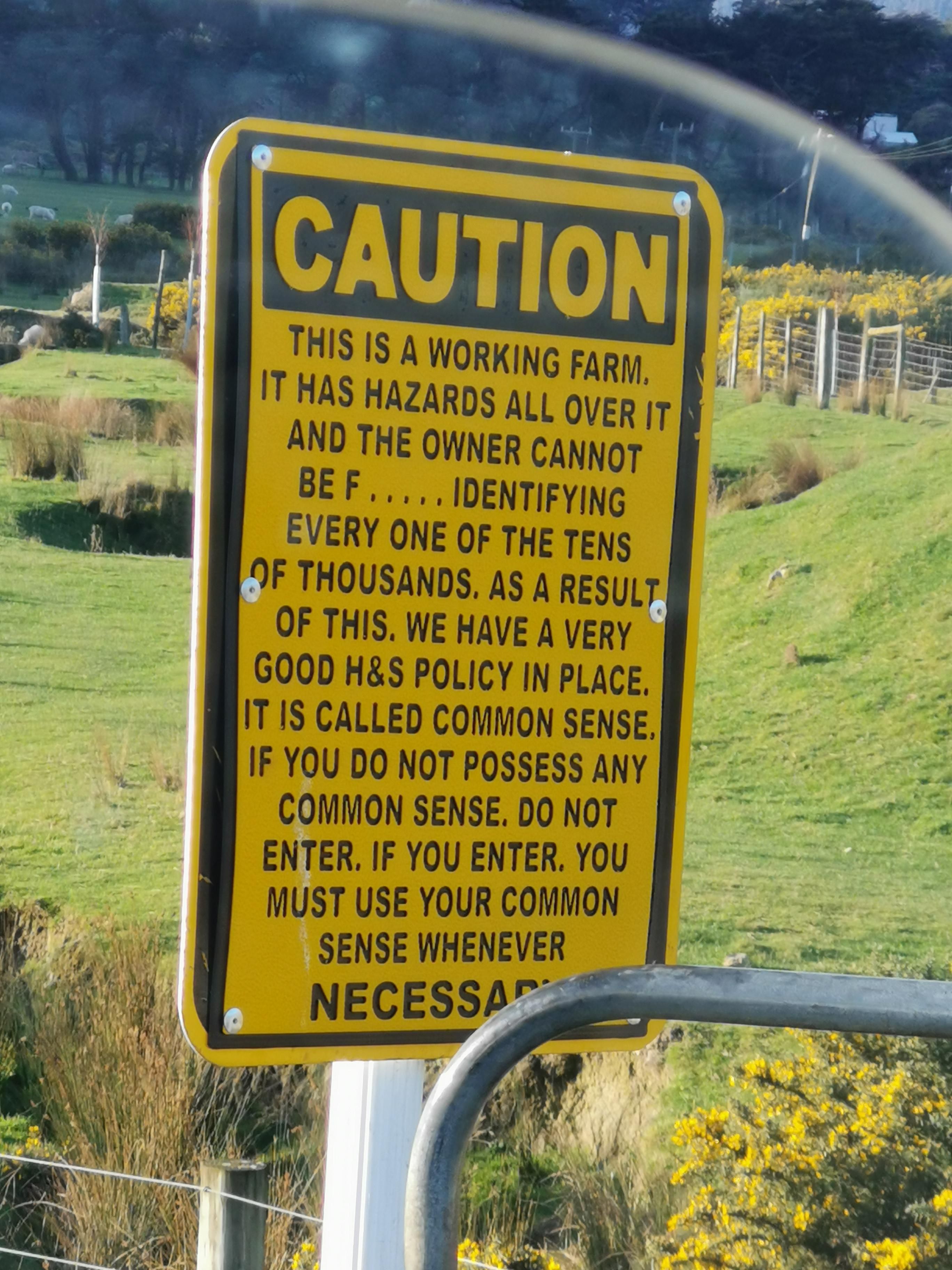 Common sense New Zealand.