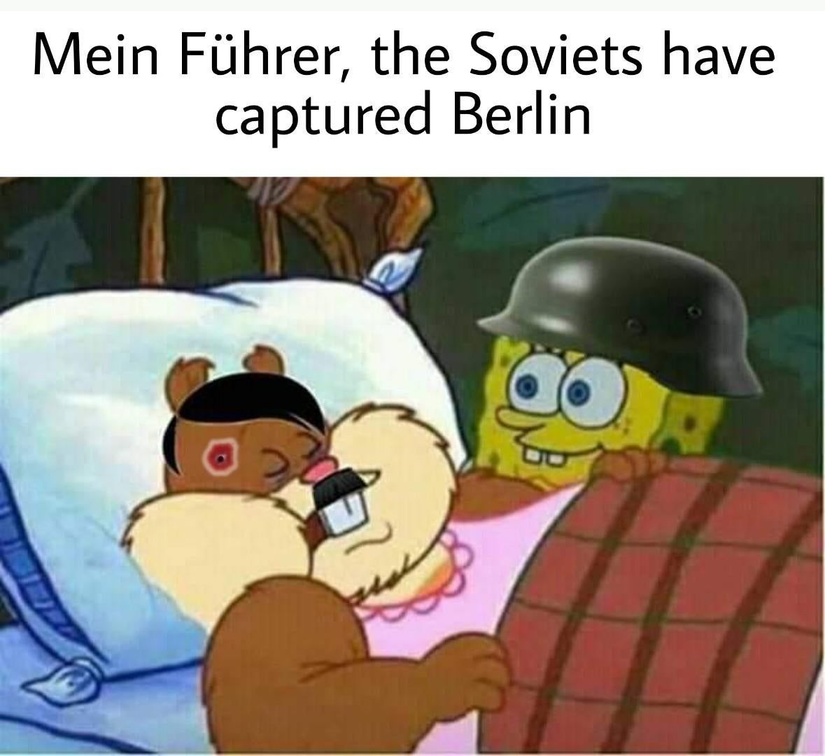 mein führer, wake up, führer..?