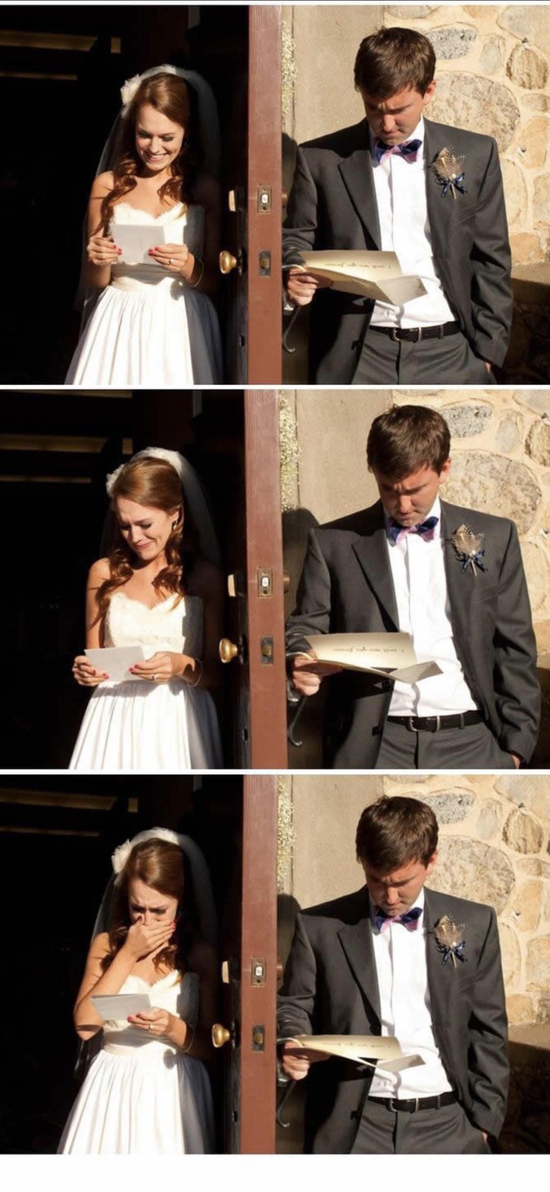 Difference btwn a man and woman reading a sweet letter