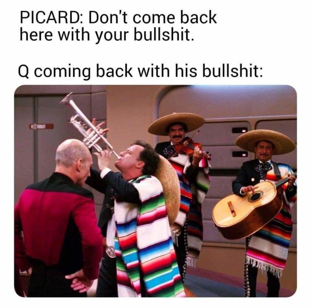 Sisko didn't have to put up with this crap