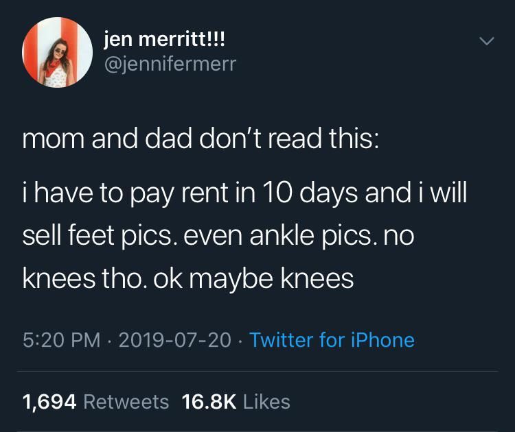 Will sell feet pics for upvotes