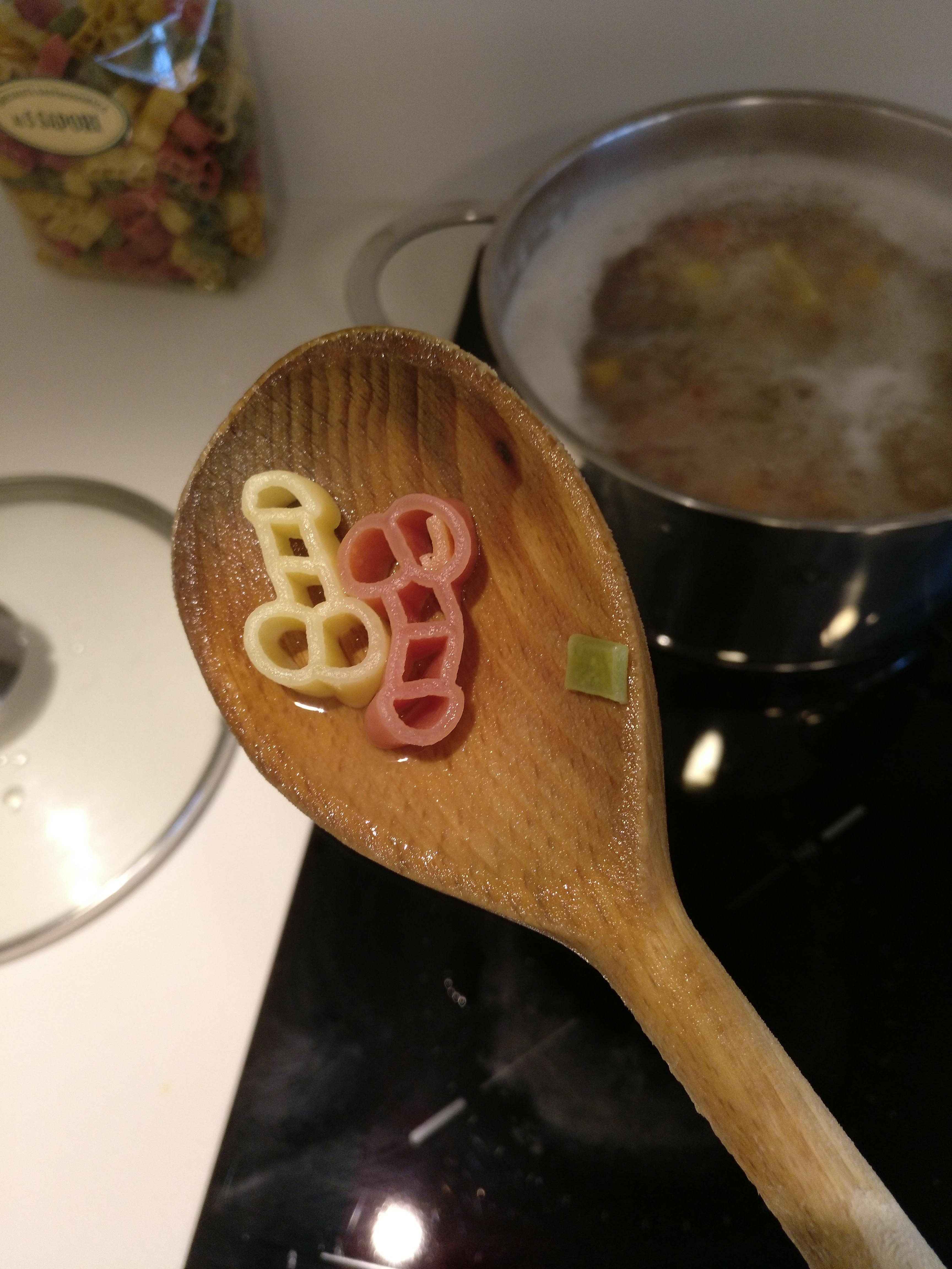 My in-laws went to Italy on holidays and brought pasta for everyone in a rush. They didn't pay much attention to the shape...