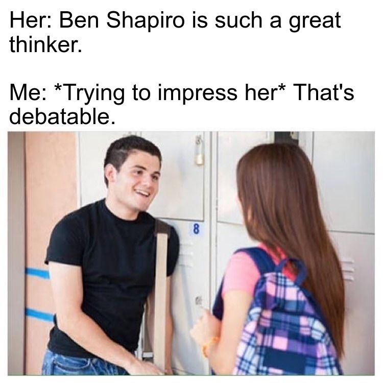 It's a fact and logical as well