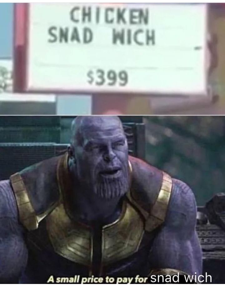 Mmm yes Chicken snad wich