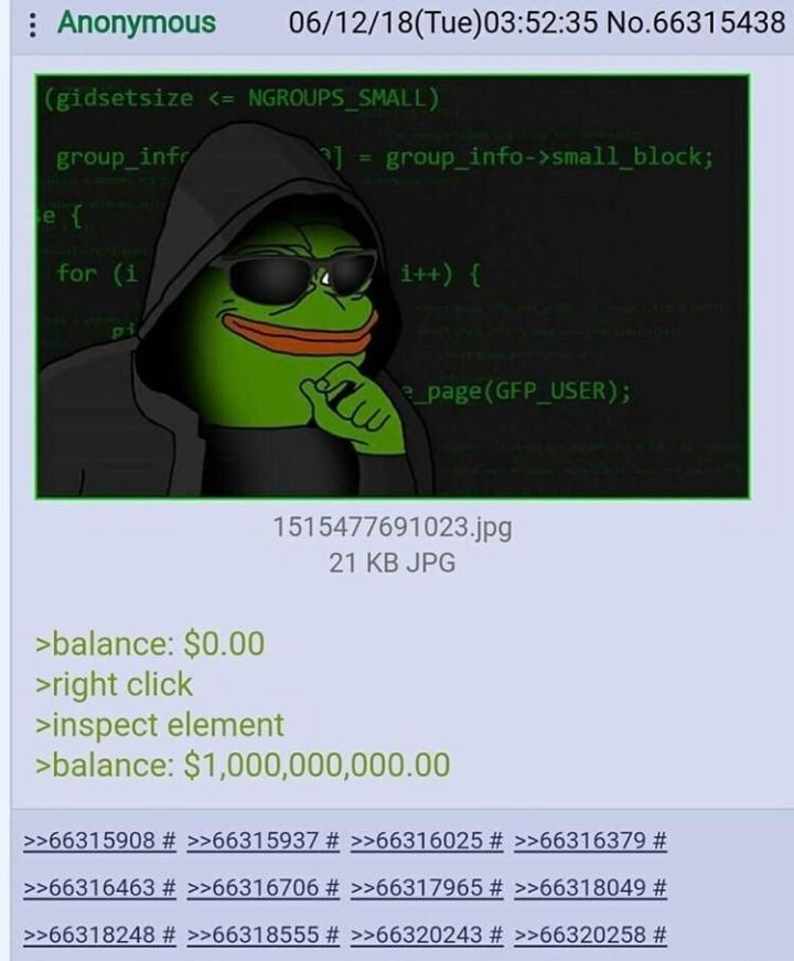 Anon makes STONKS! AKA This is the hacker known as 4Chan