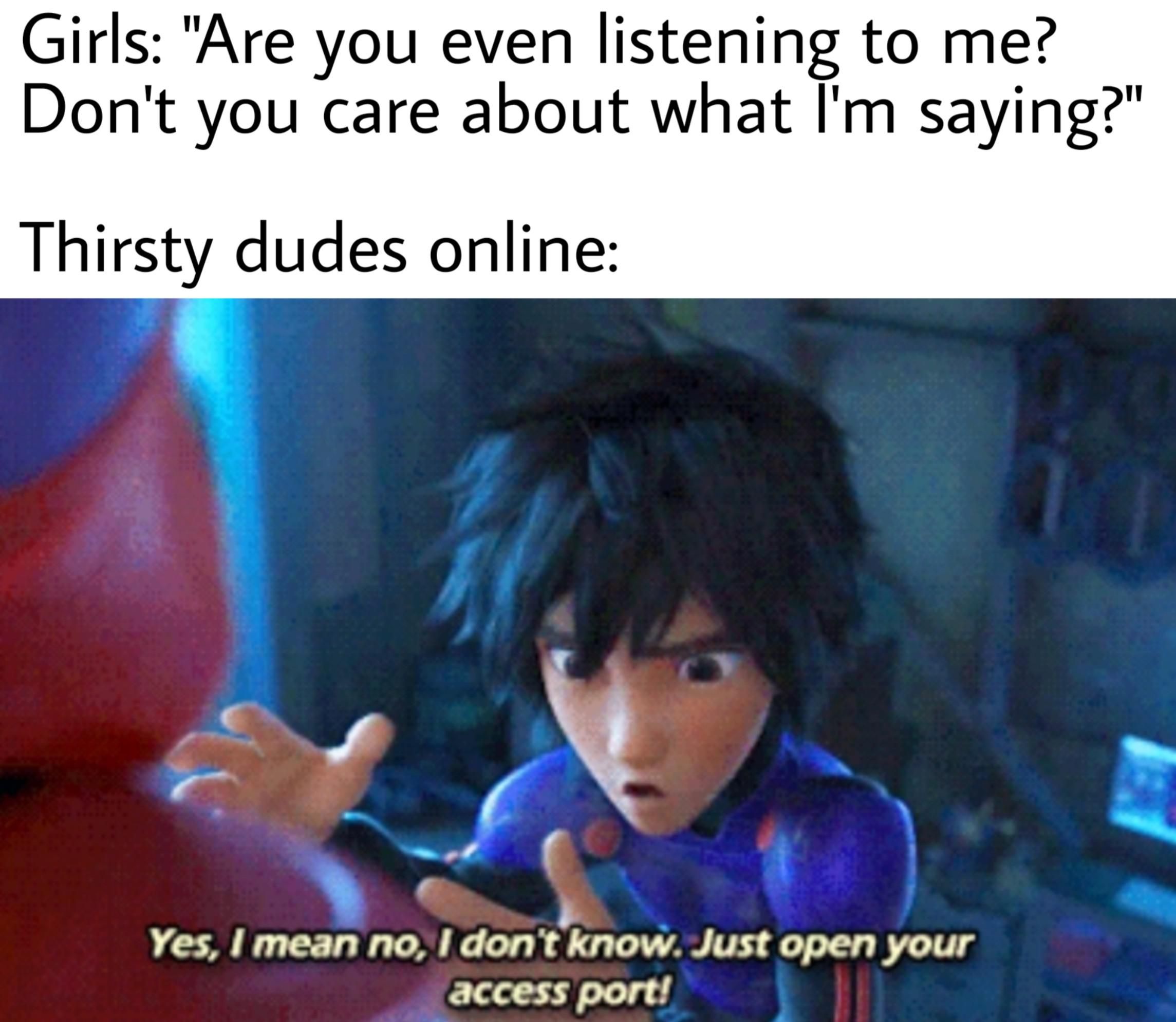 Come on, I'm a nice guy