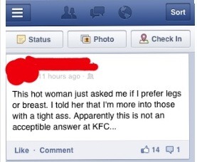 Legs or breast?