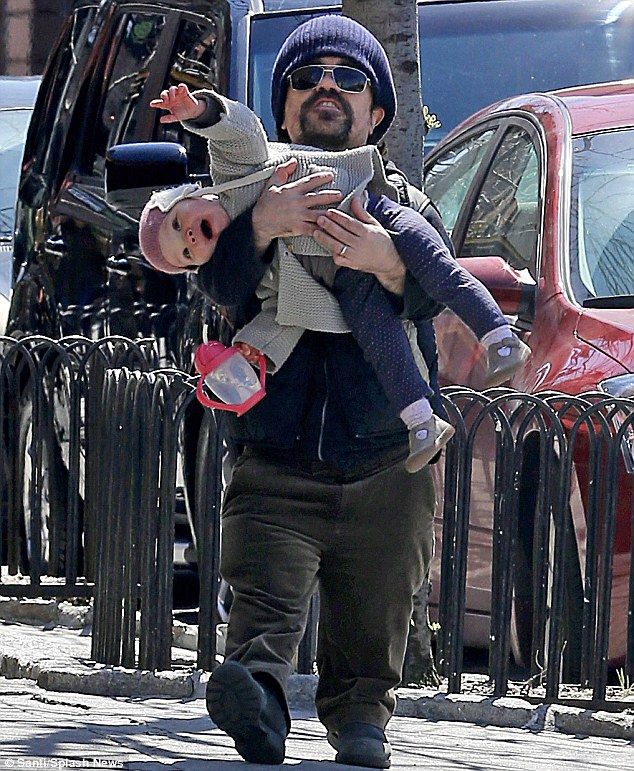 Peter Dinklage and his daughter