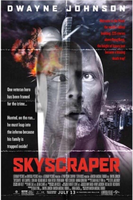 I combined the covers for Die Hard and Skyscraper and was not disappointed.