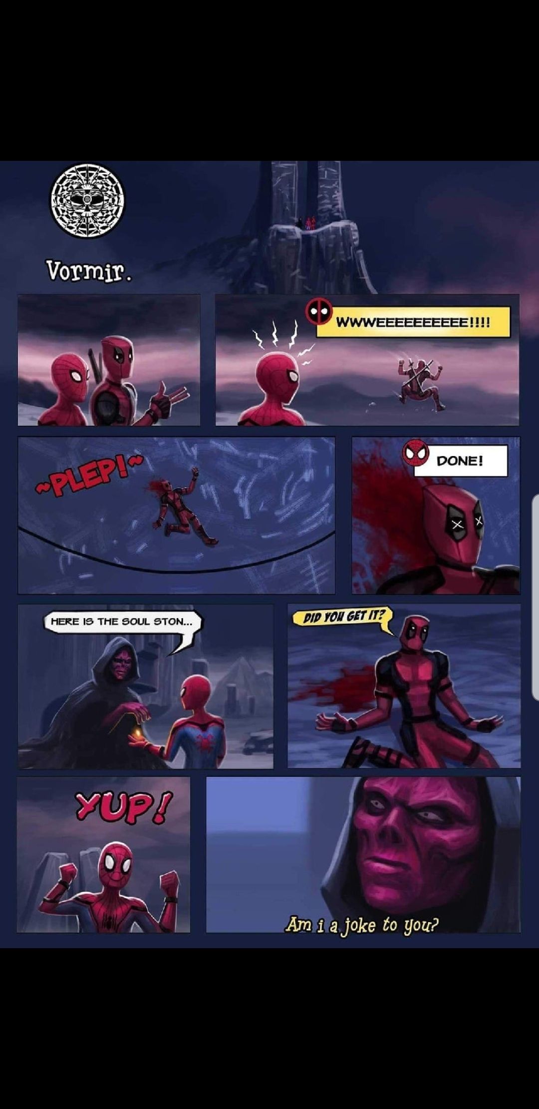 Goddamn it, Thanos just kill Deadpool instead