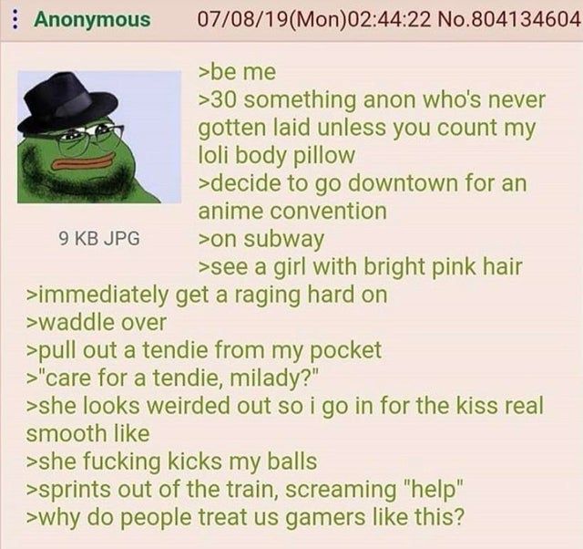 Anon is opressed