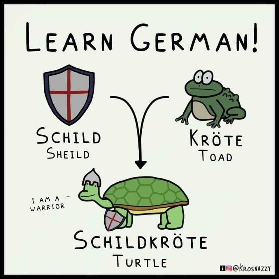 Time to learn German.