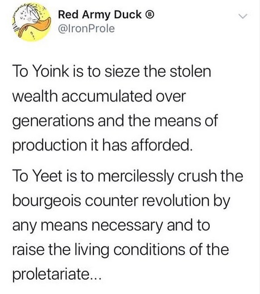 where does yoink come from