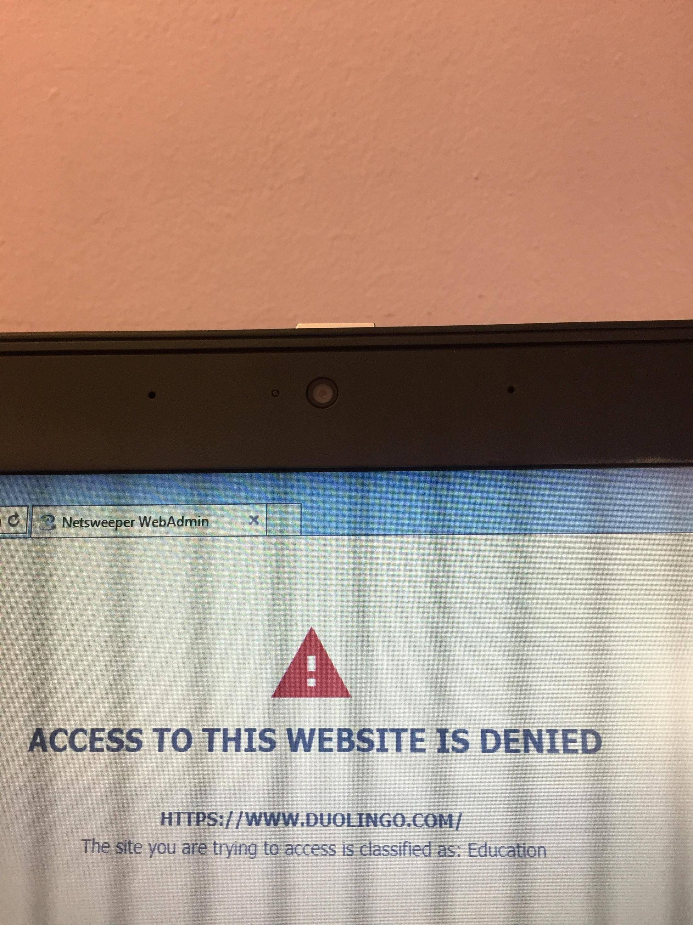 This school blocked a site because it was educational