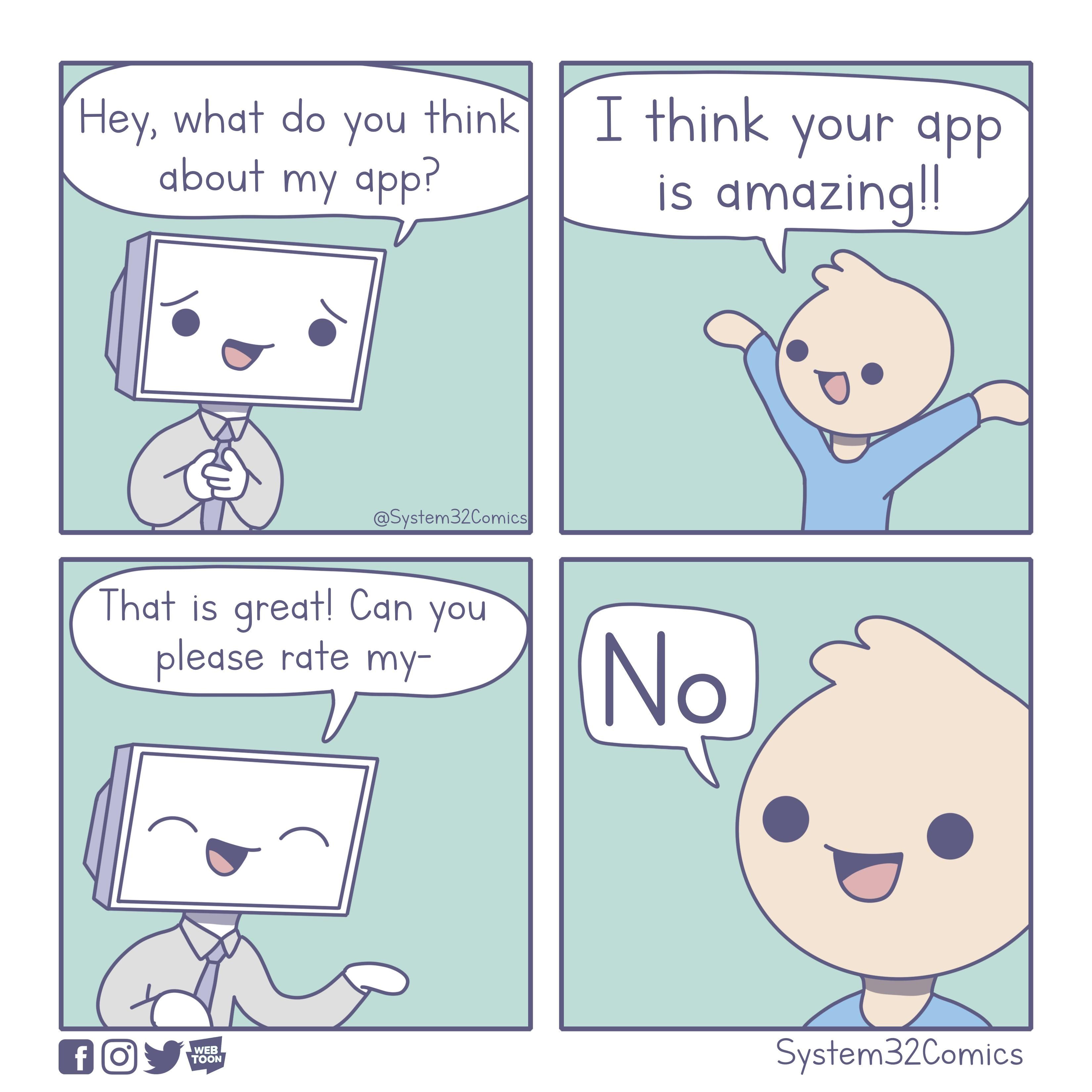 Your App is Amazing!