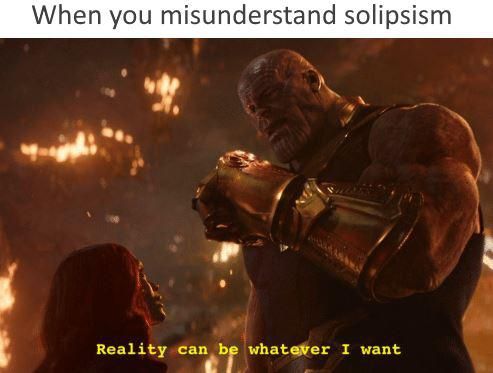 Only I exist