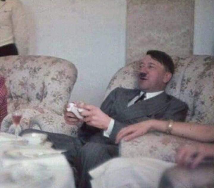 September 1st, 1939 . Hitler playing his first video games that caused him to be violent and start WW2.