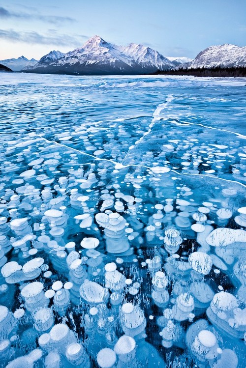 Frozen bubbles