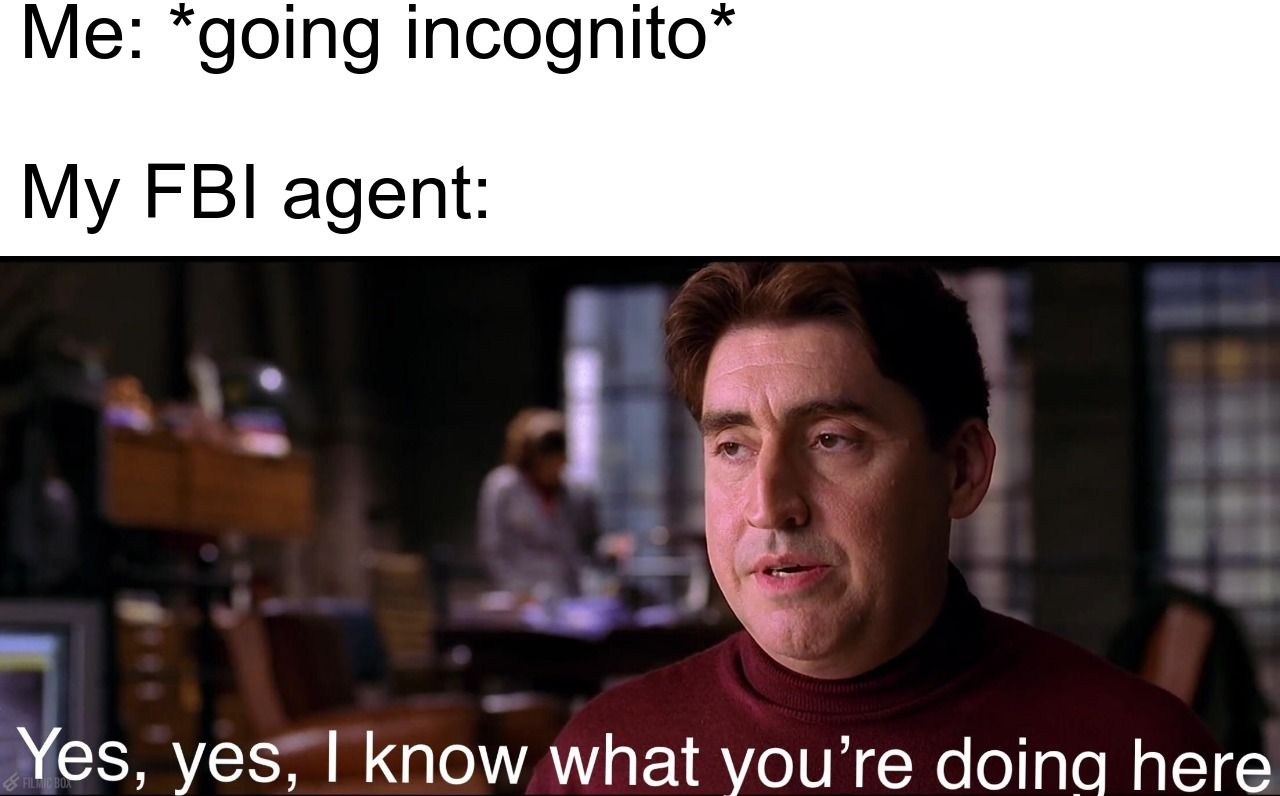 You do too