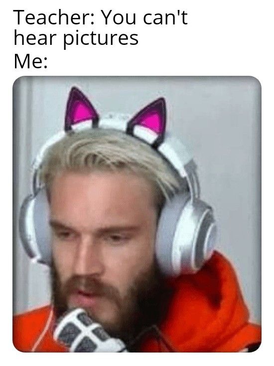 I hear it.