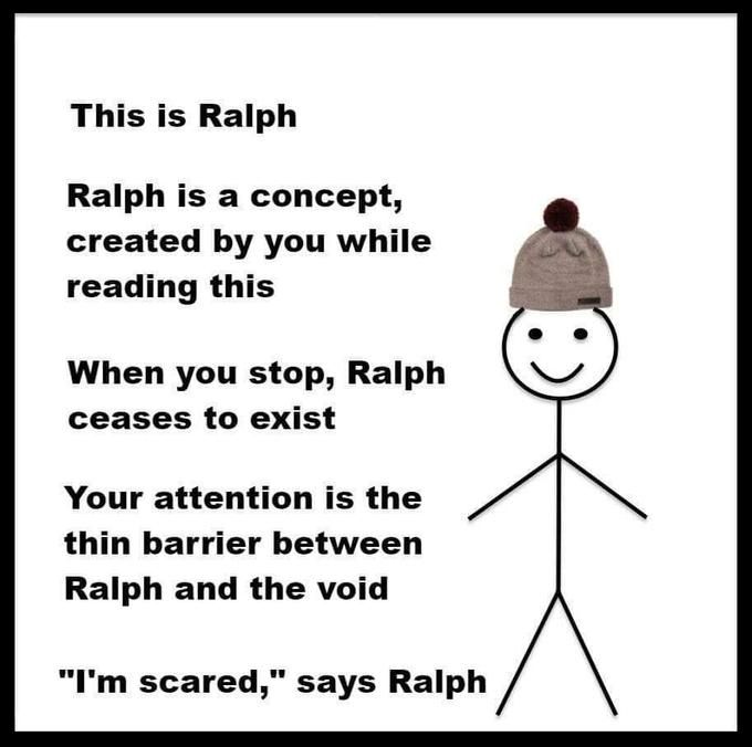 I am too Ralph...