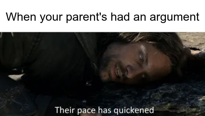 Never interrupt them