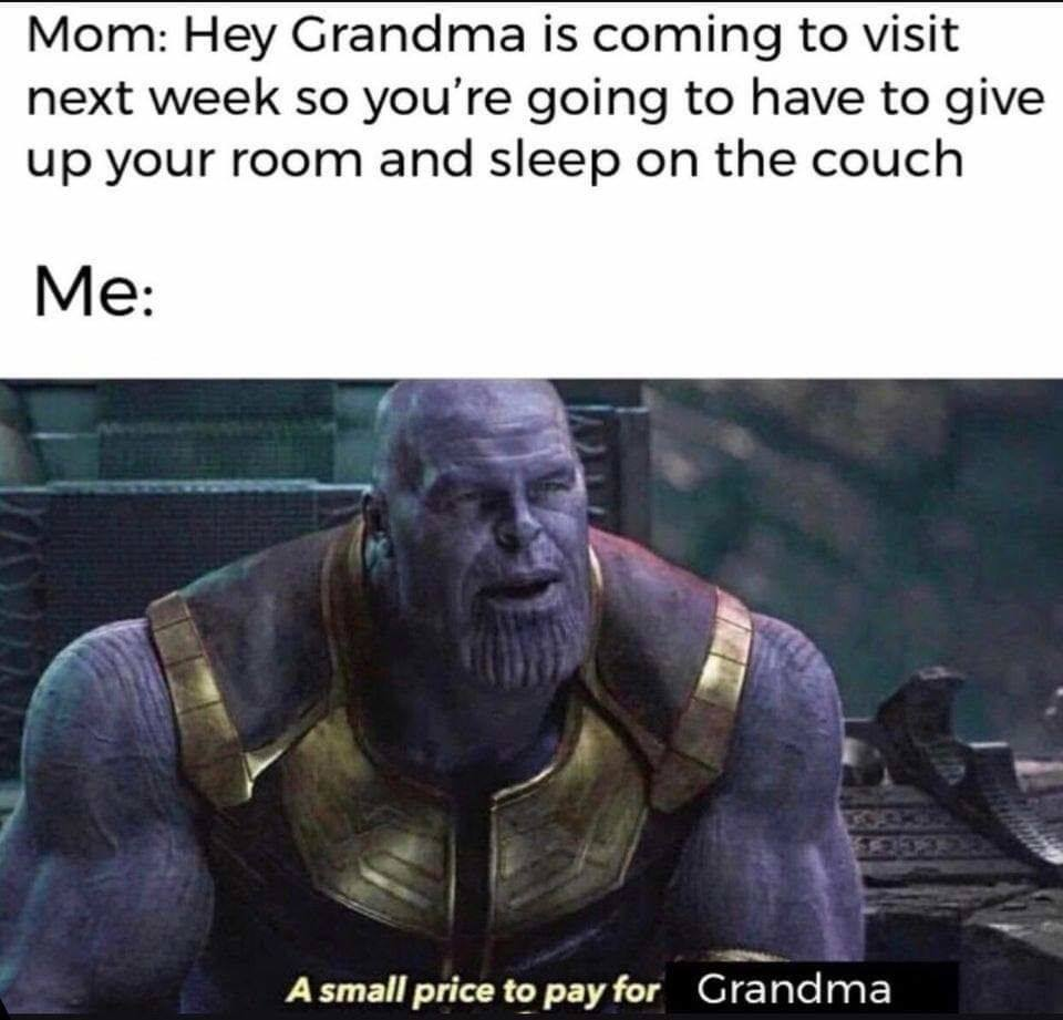 wholesome Thanos