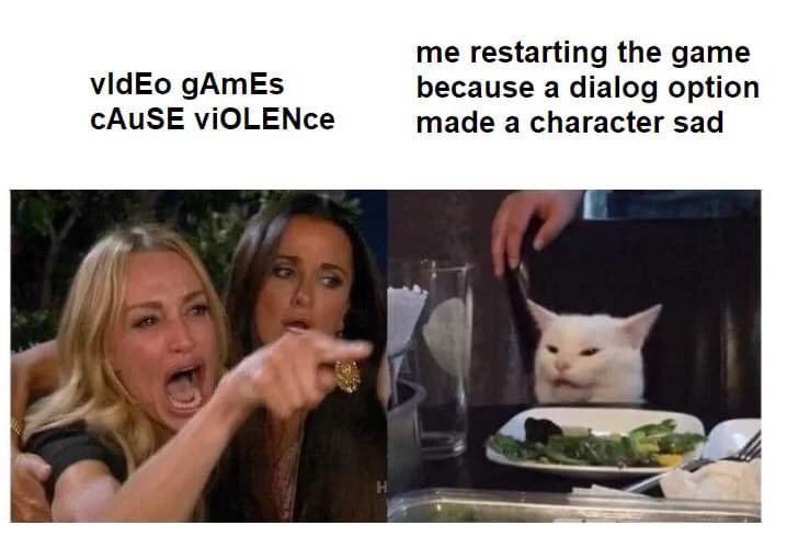 I stopped playing ME3 after I murdered Mordin. Couldn't keep on playing after making that choice.