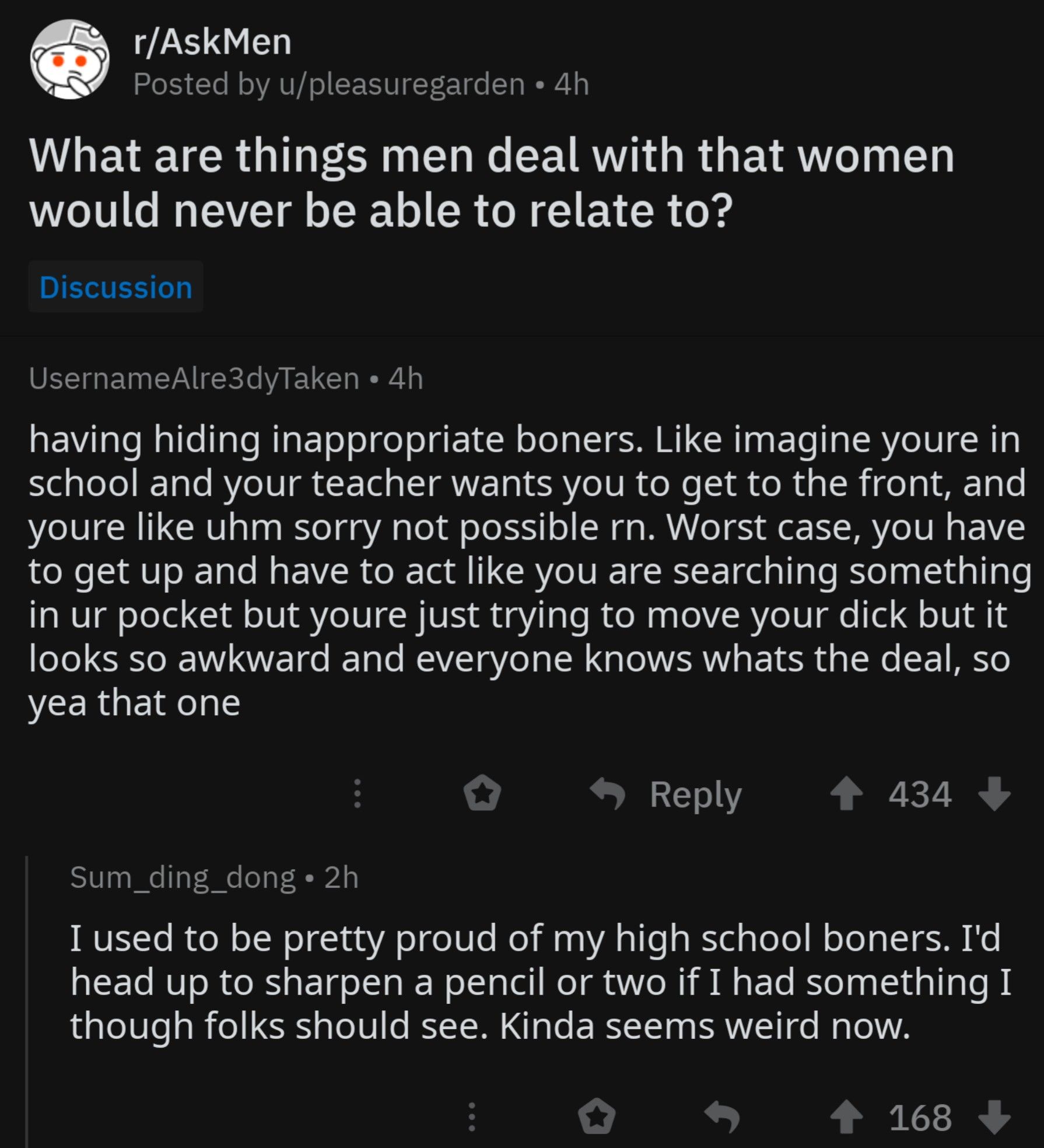 Rise up! Be proud of your boners