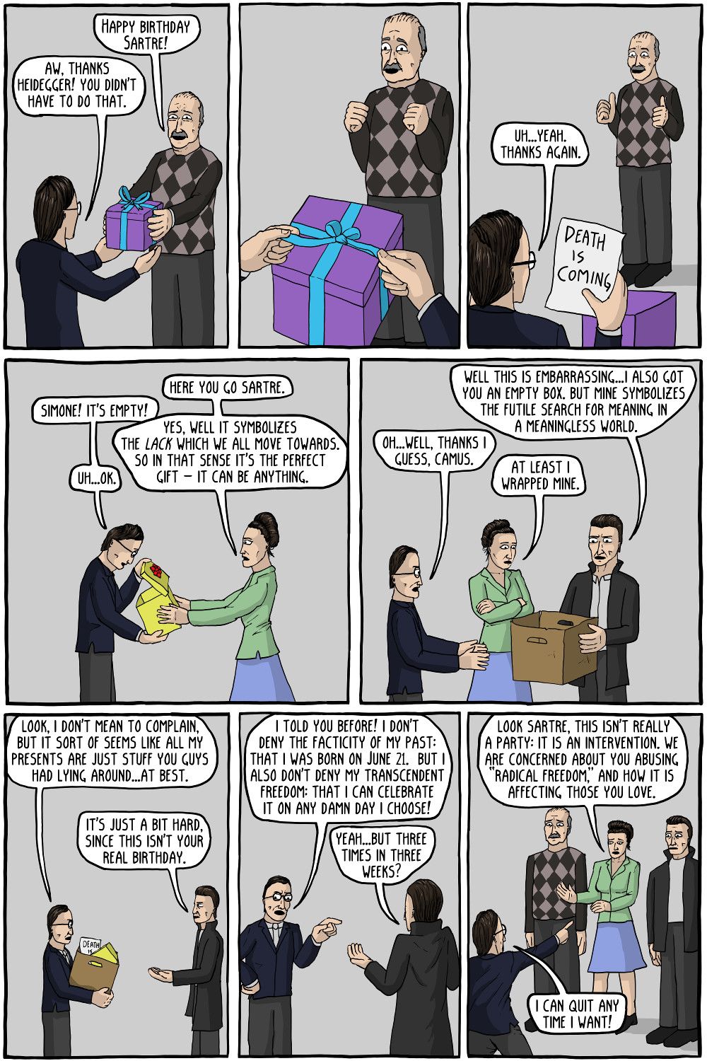 Existential Birthday