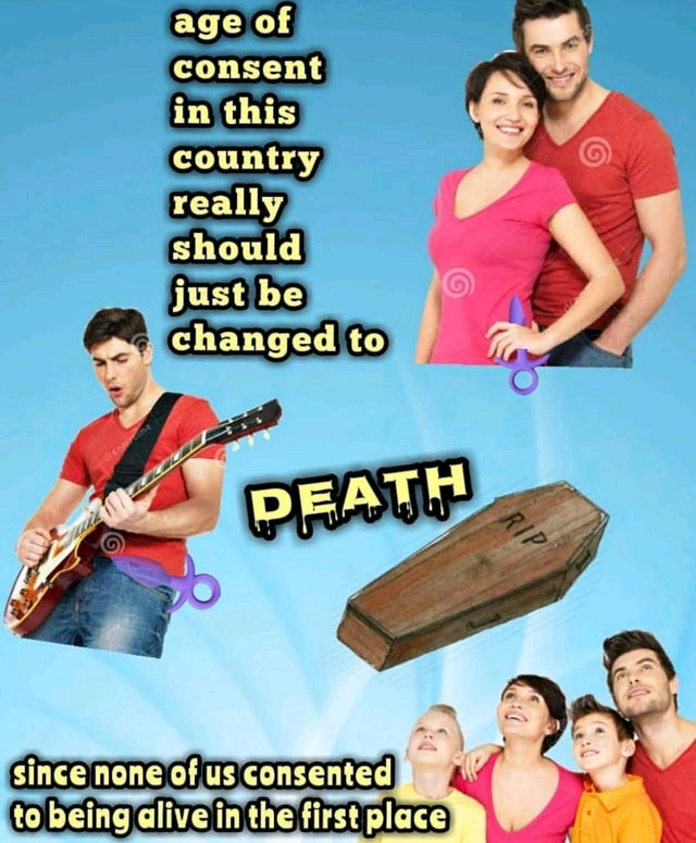 I was never given the option to decline my conception