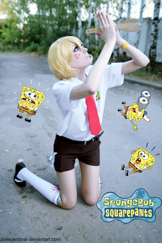 Spongebob as a real life girl