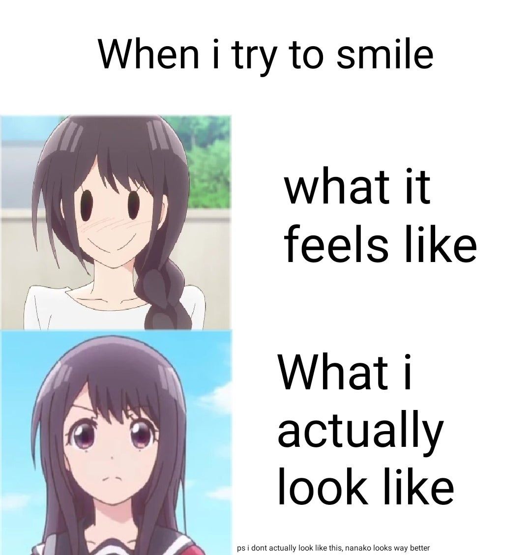 This is my happy face